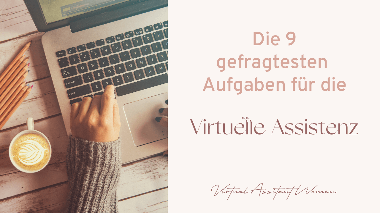 Virtuelle Assistenz Aufgaben