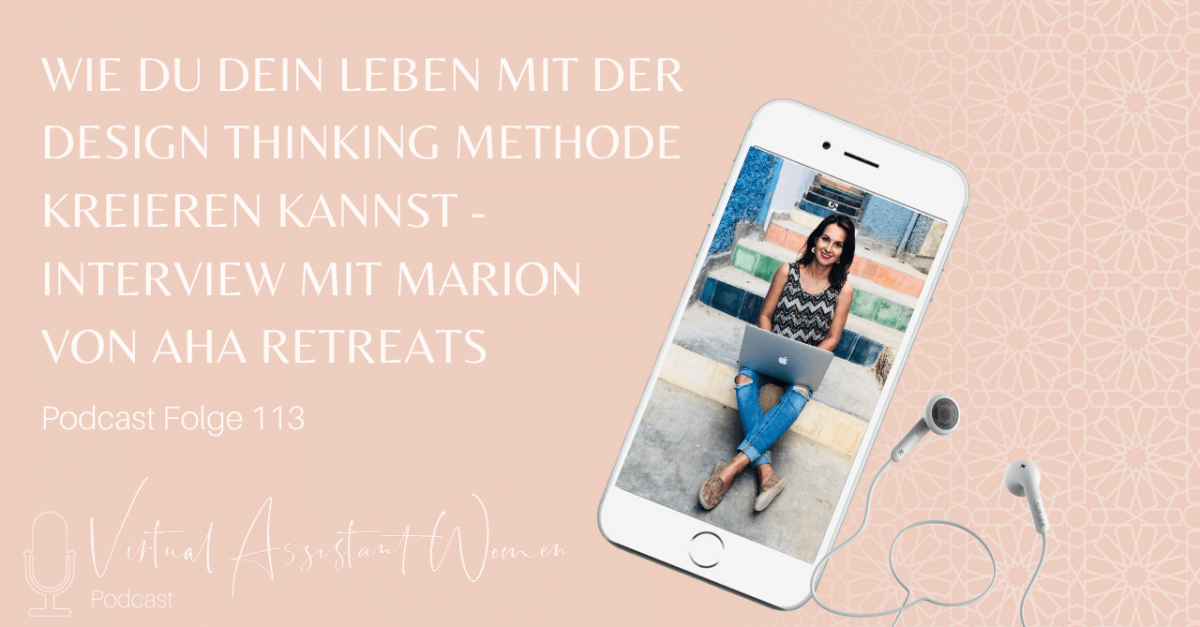 Virtuelle Assistenz - Design Thinking Methode