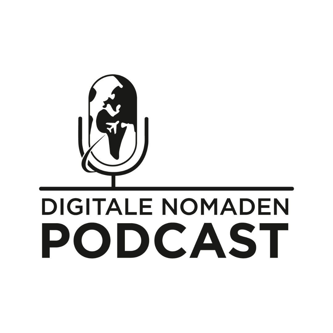 Logo Digitale Nomaden Podcast - bekannt aus