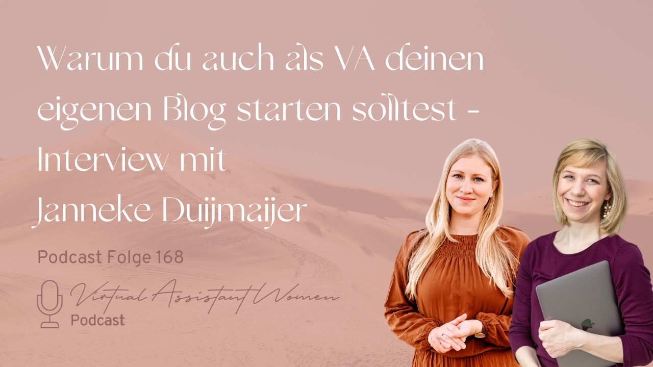 Nachhaltig sichtbar sein, dabei nicht ständig hustle oder arbeiten, um für neue Kunden sichtbar zu sein. Geht das überhaupt?! Genau das ist möglich, mit deinem eigenen Blog!, sagt Janneke Duijmaijer, Expertin fürs Bloggen.