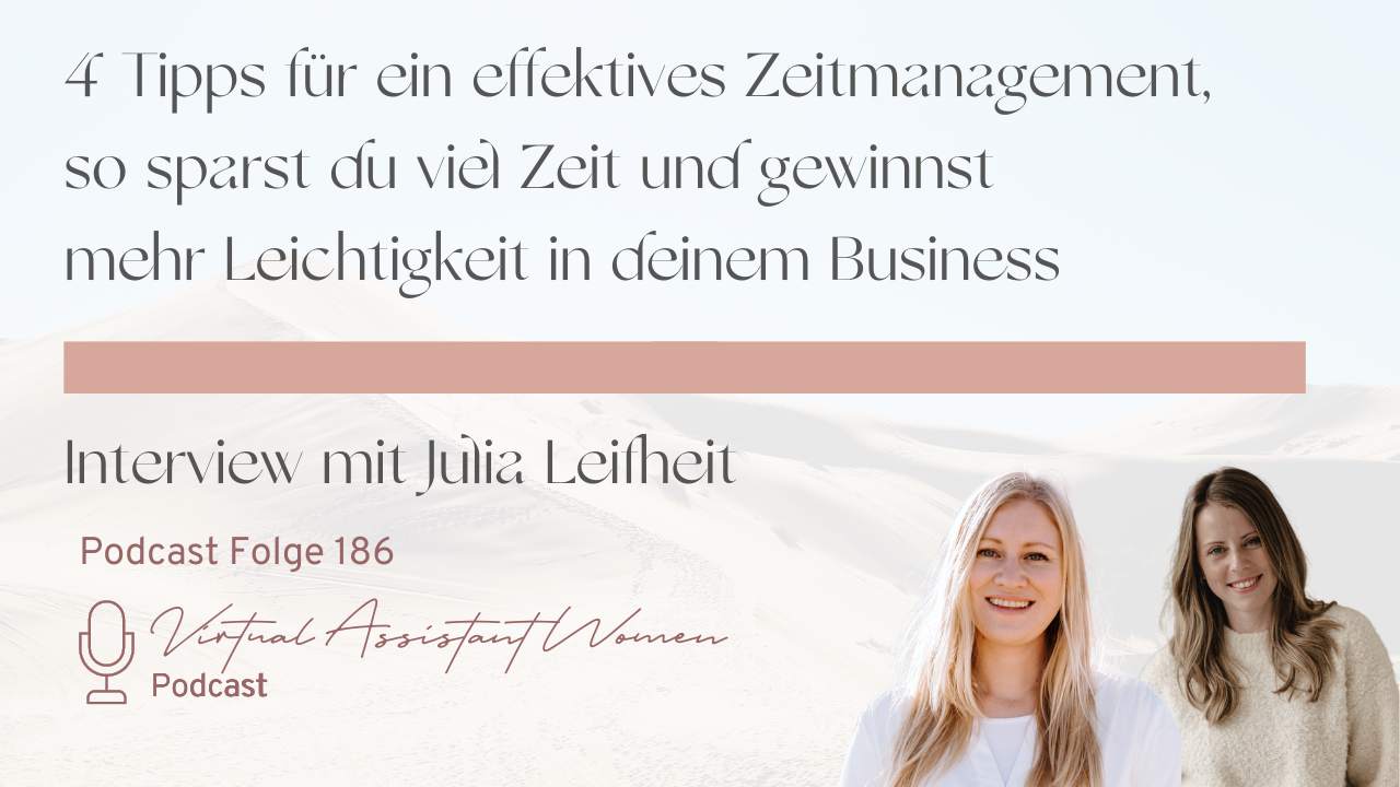 effektives Zeitmanagement_Julia Leifheit