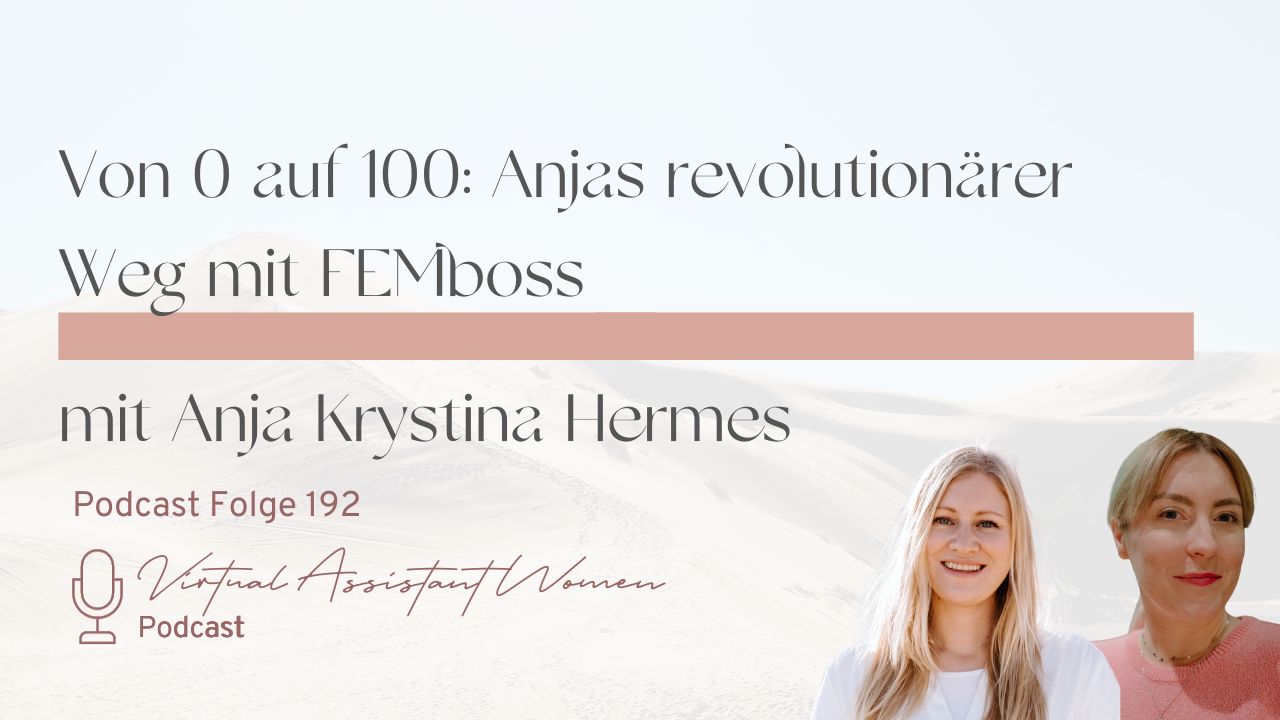 Von 0 auf 100: Anjas revolutionärer Weg mit FEMboss