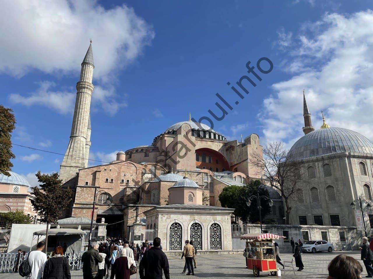 мечеть Айя-София в Стамбуле