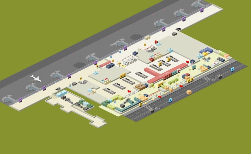 Зона прилёта аэропорта Сабиха