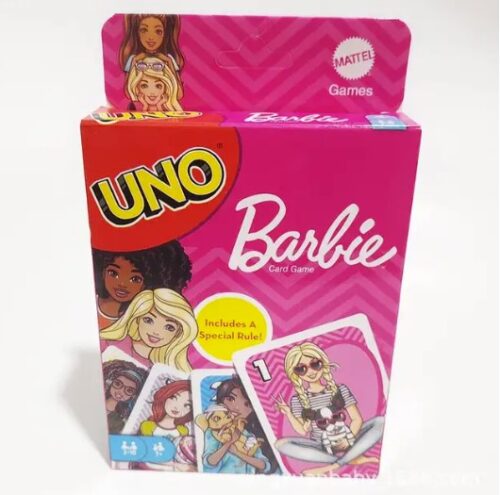 UNO Barbie Card Game kortspill