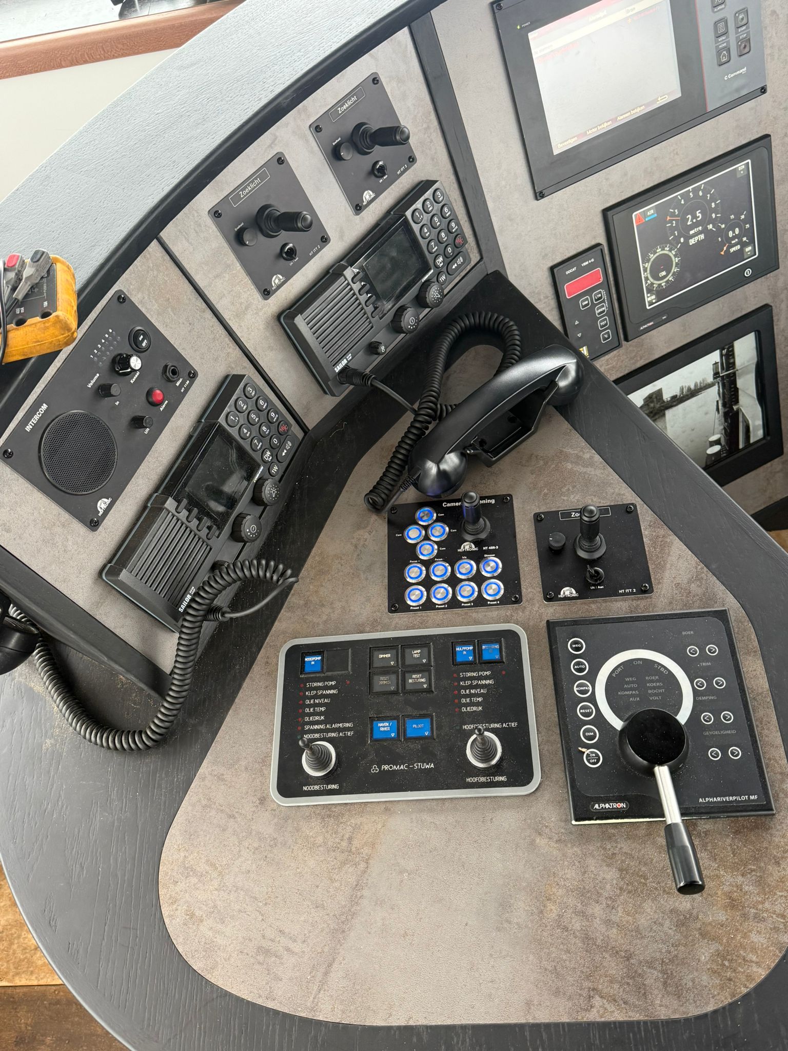 Touchscreen lessenaar