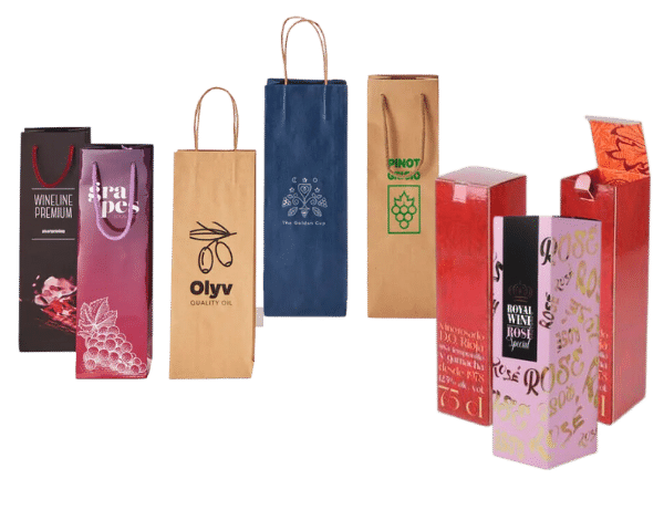 Bolsas, cajas y estuches para vino