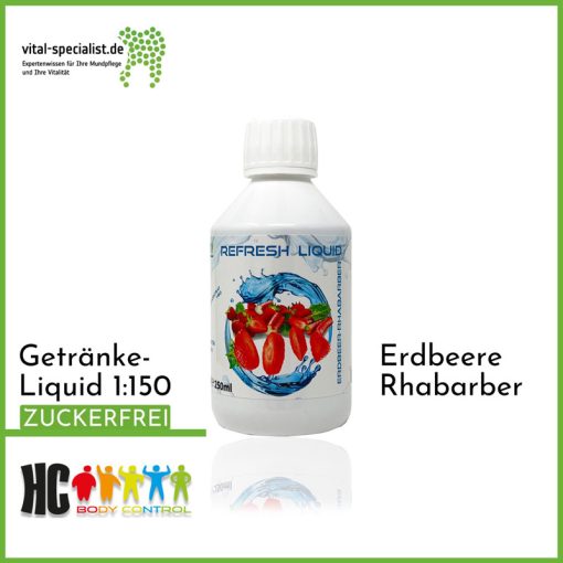 HC Refresh Liquid Erdbeere Rhabarber