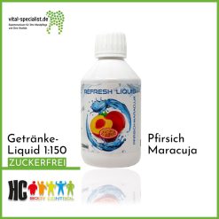 HC Refresh Liquid Pfirsich Maracuja zuckerfrei