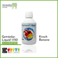 HC Refresh Liquid Kirsch Banane zuckerfrei