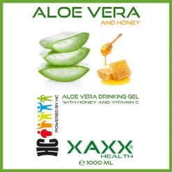 Aloe Vera Drinking Gel Honig Etikett