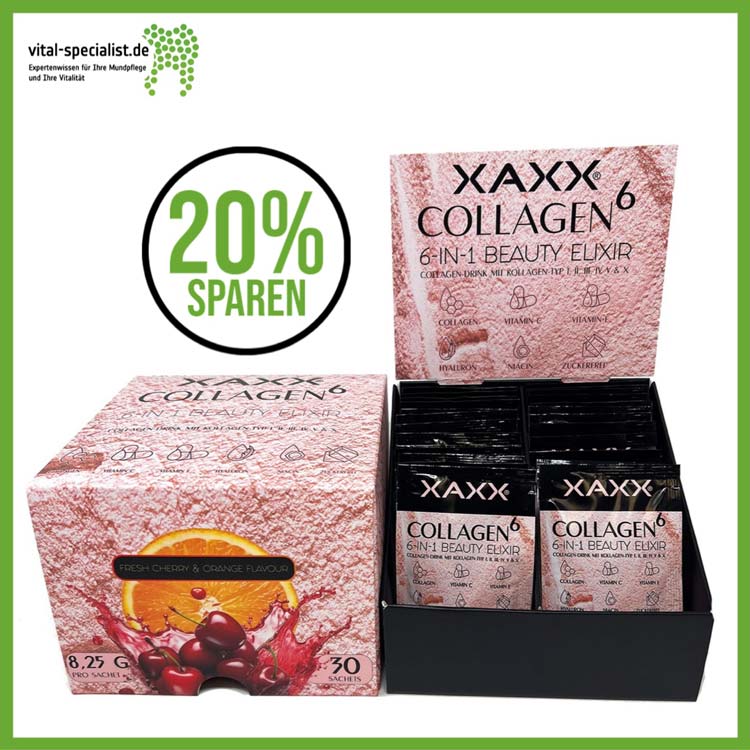 Xaxx Collagen 6 in 1 Beauty Elixir Aktion sparen