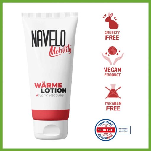 Navelo Mobility Wärme Lotion dermatest sehr gut