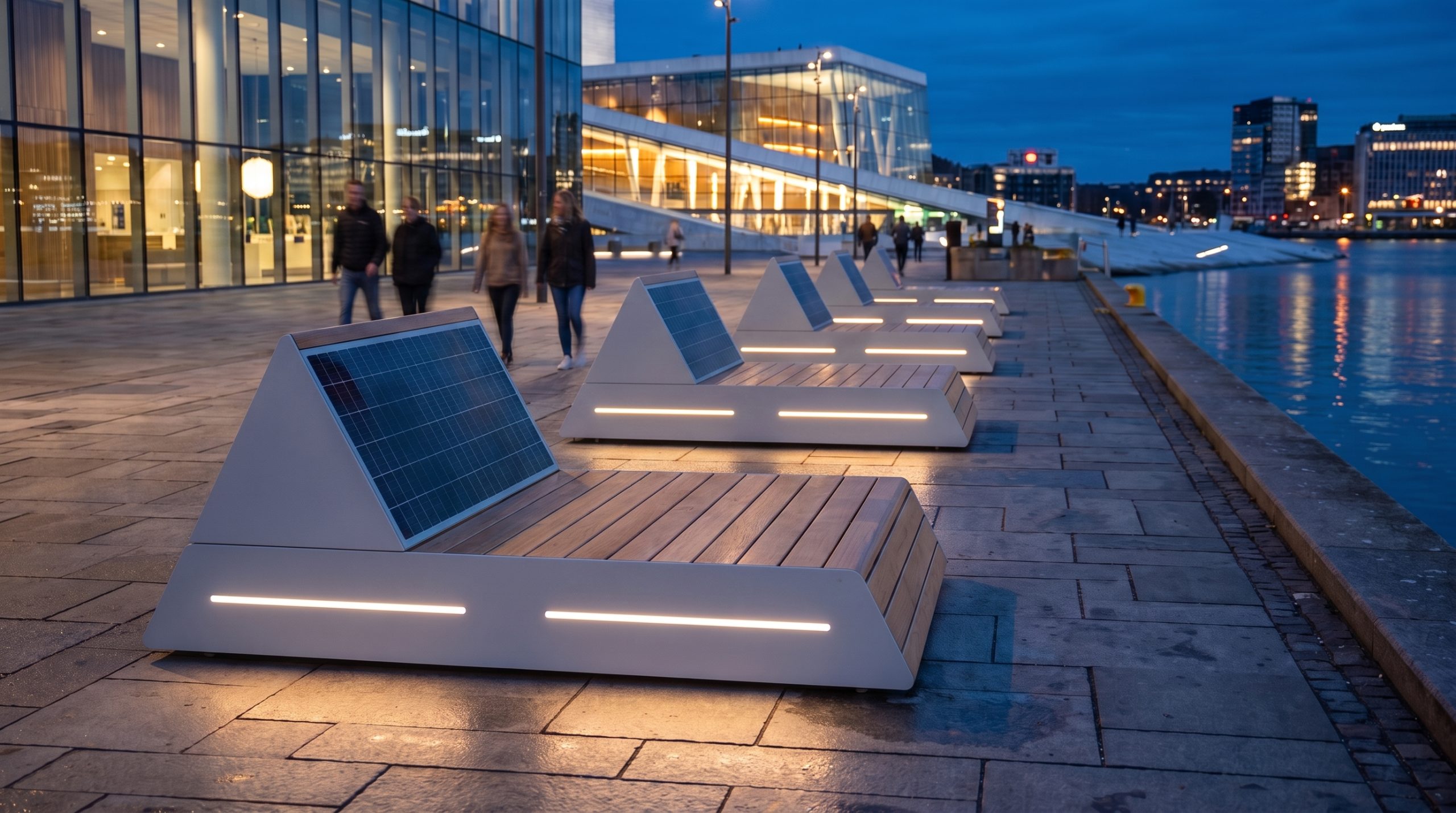 Solar Seating Night