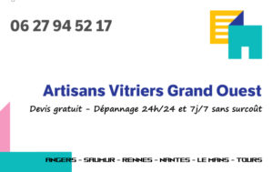 vitrier saumur, vitrier angers, double vitrage, baie vitrée, Prix d'une vitre de porte 