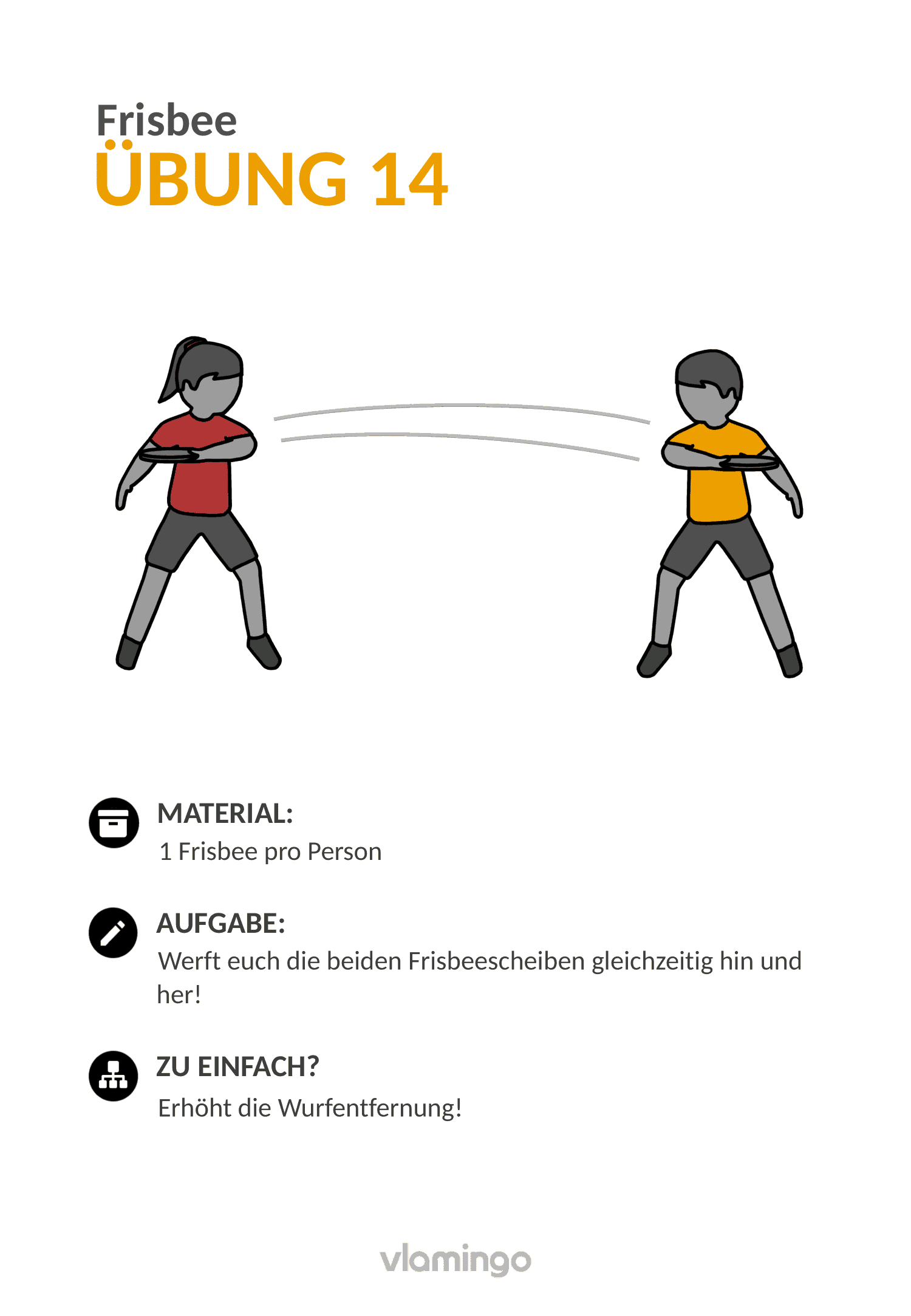 Frisbee - Übung 14 Frisbee - Übung 14