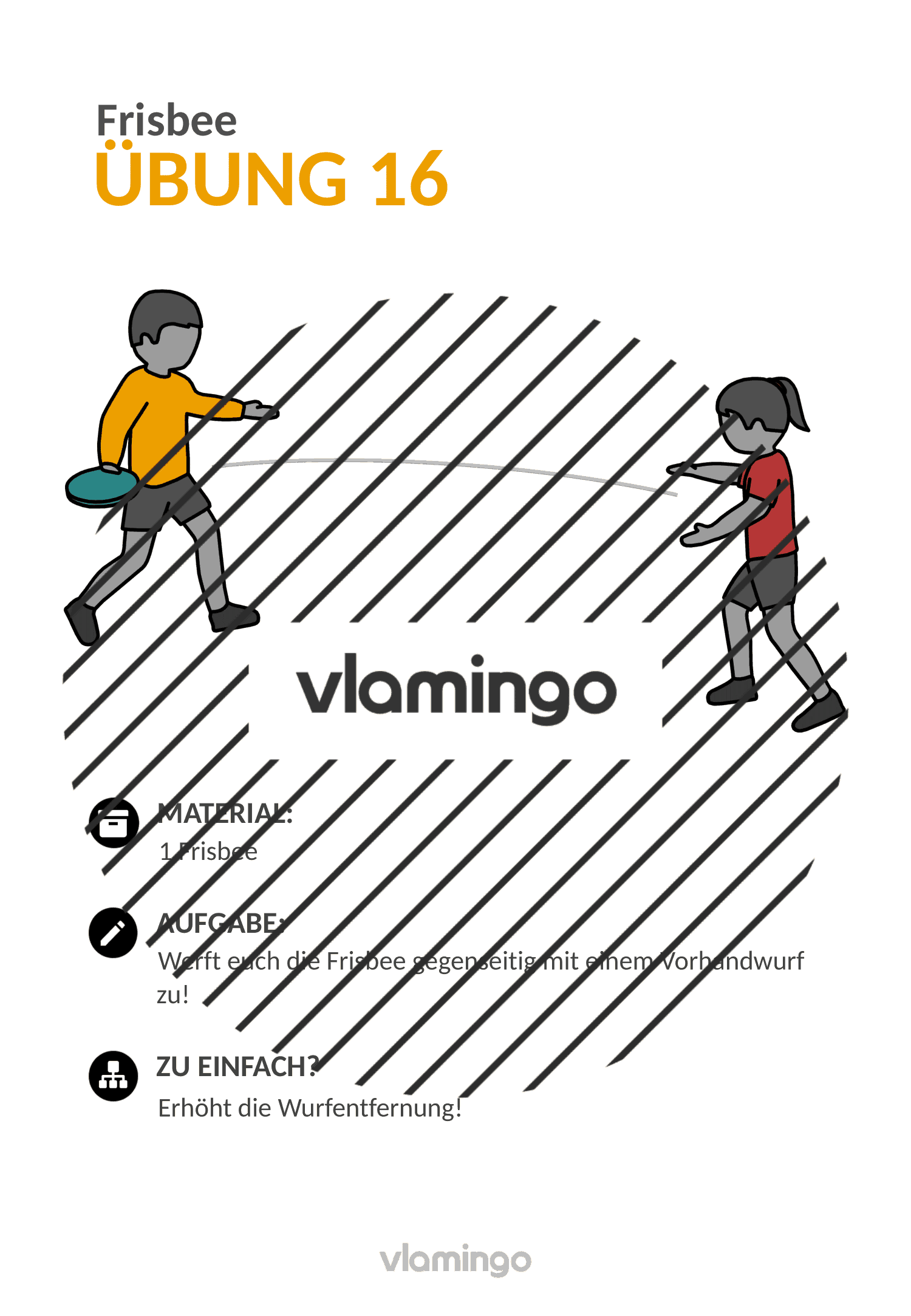 Frisbee - Übung 16
