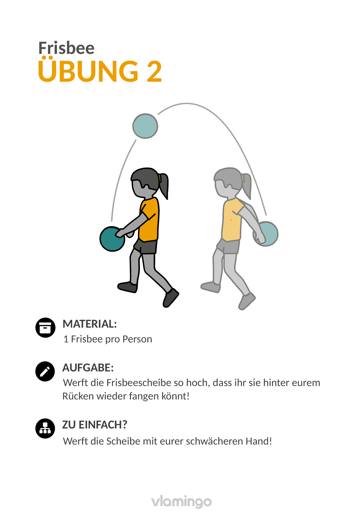 Frisbee - Übung 2 Frisbee - Übung 2