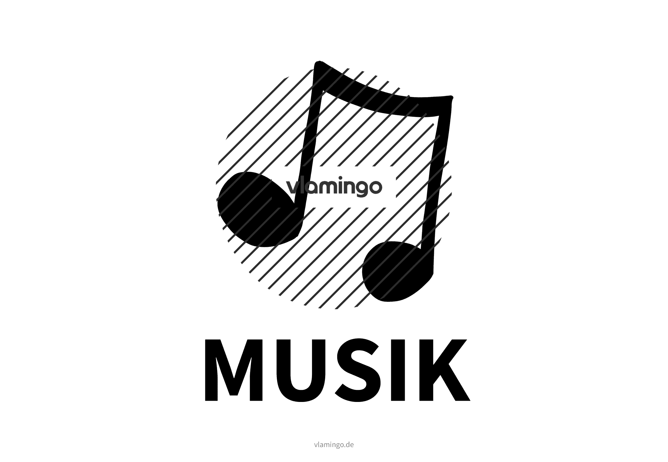 Unterrichtsfach - Musik - Karte