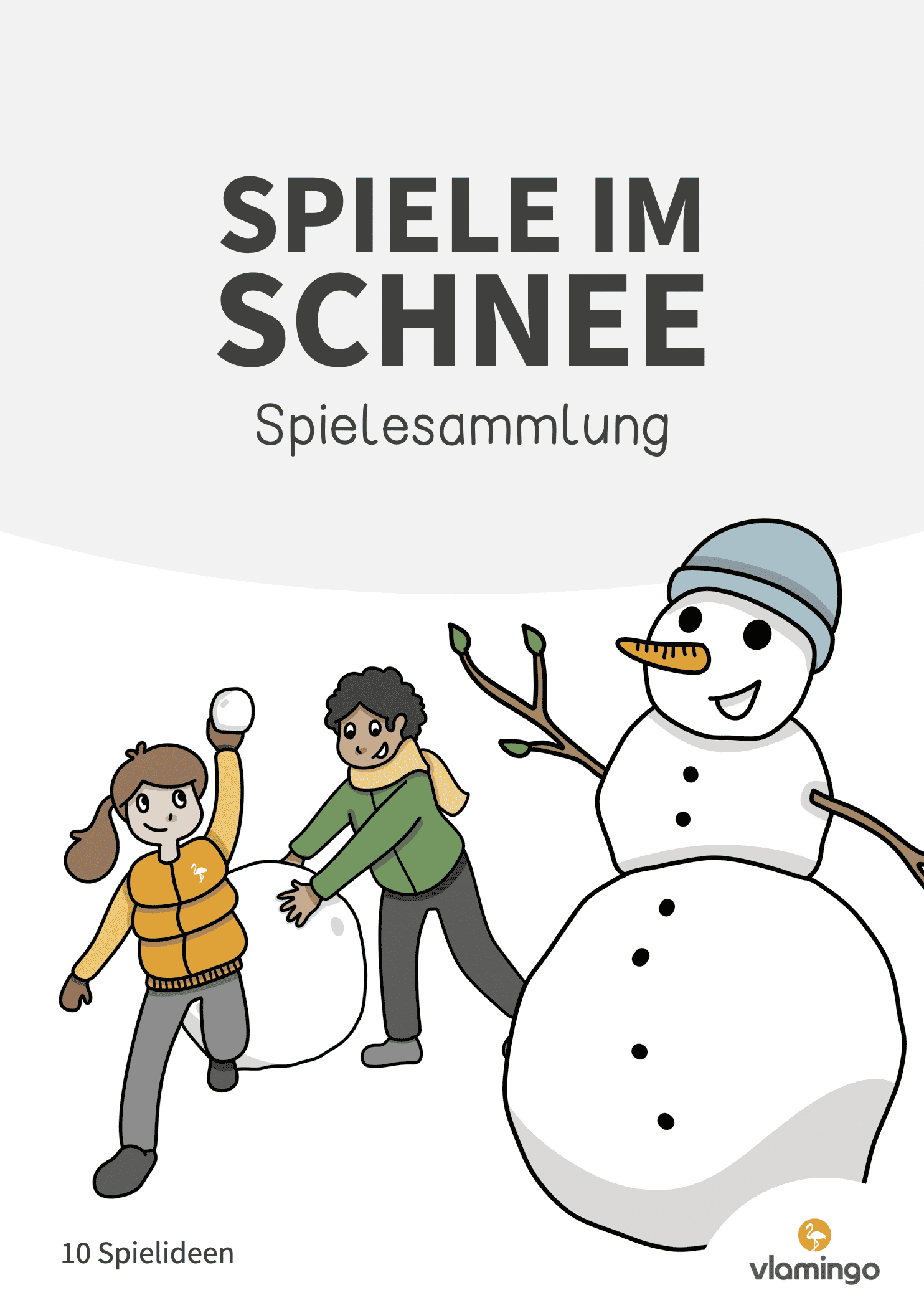 Spiele im Schnee - Spielesammlung Spiele im Schnee für Kinder