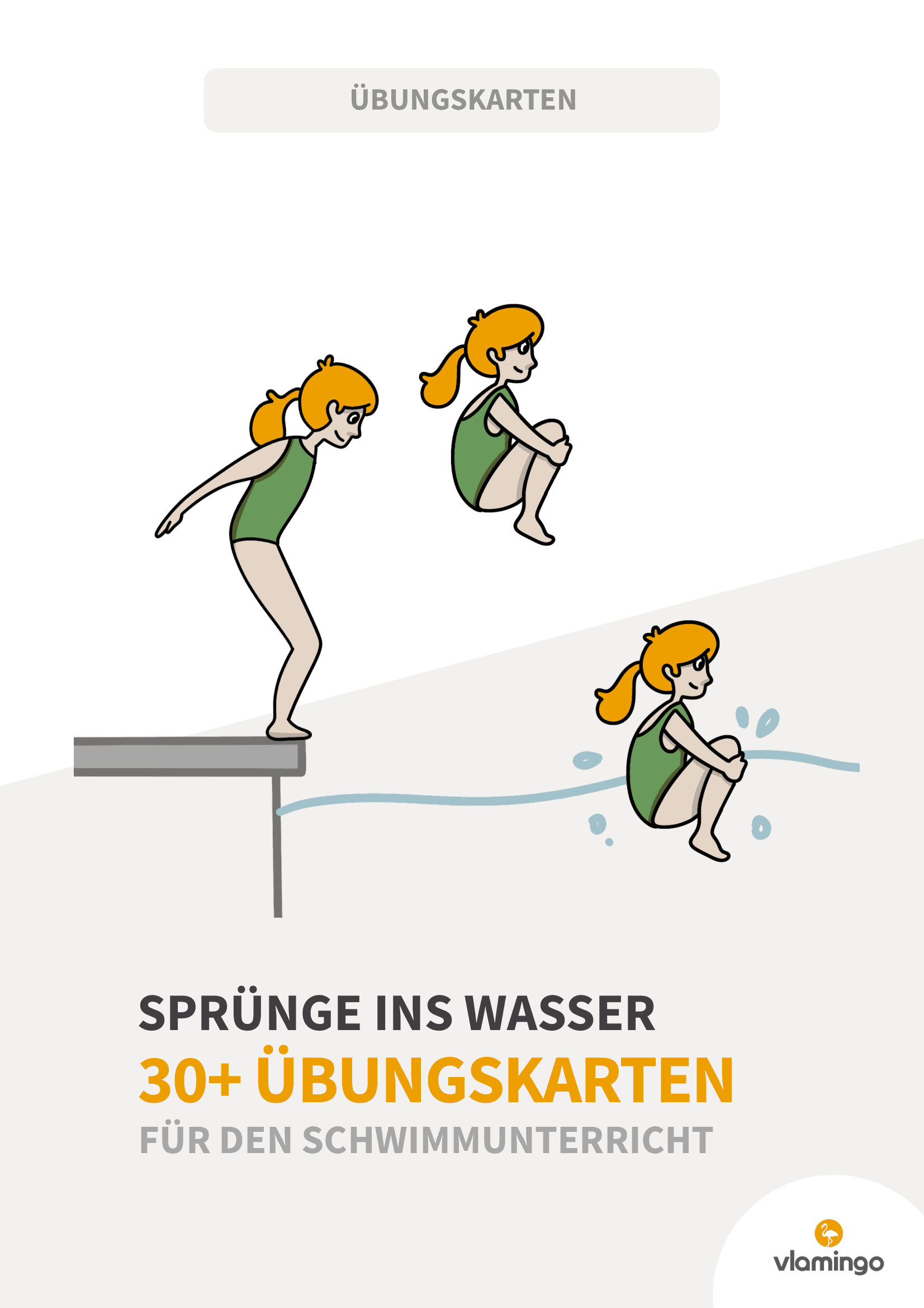 Sprünge ins Wasser für Anfänger*innen - Wasserspringen