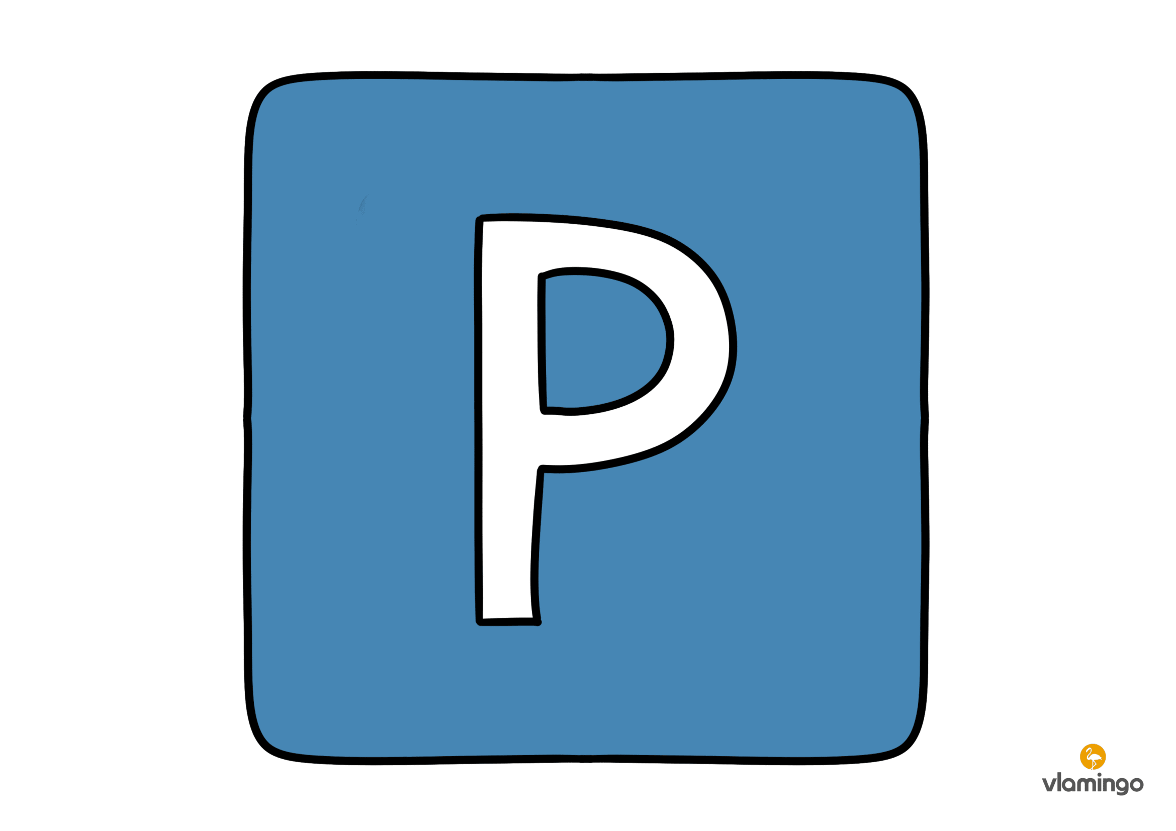 Bobby-Führerschein - Verkehrsschild - Parkplatz Bobby-Führerschein - Verkehrsschild - Parkplatz