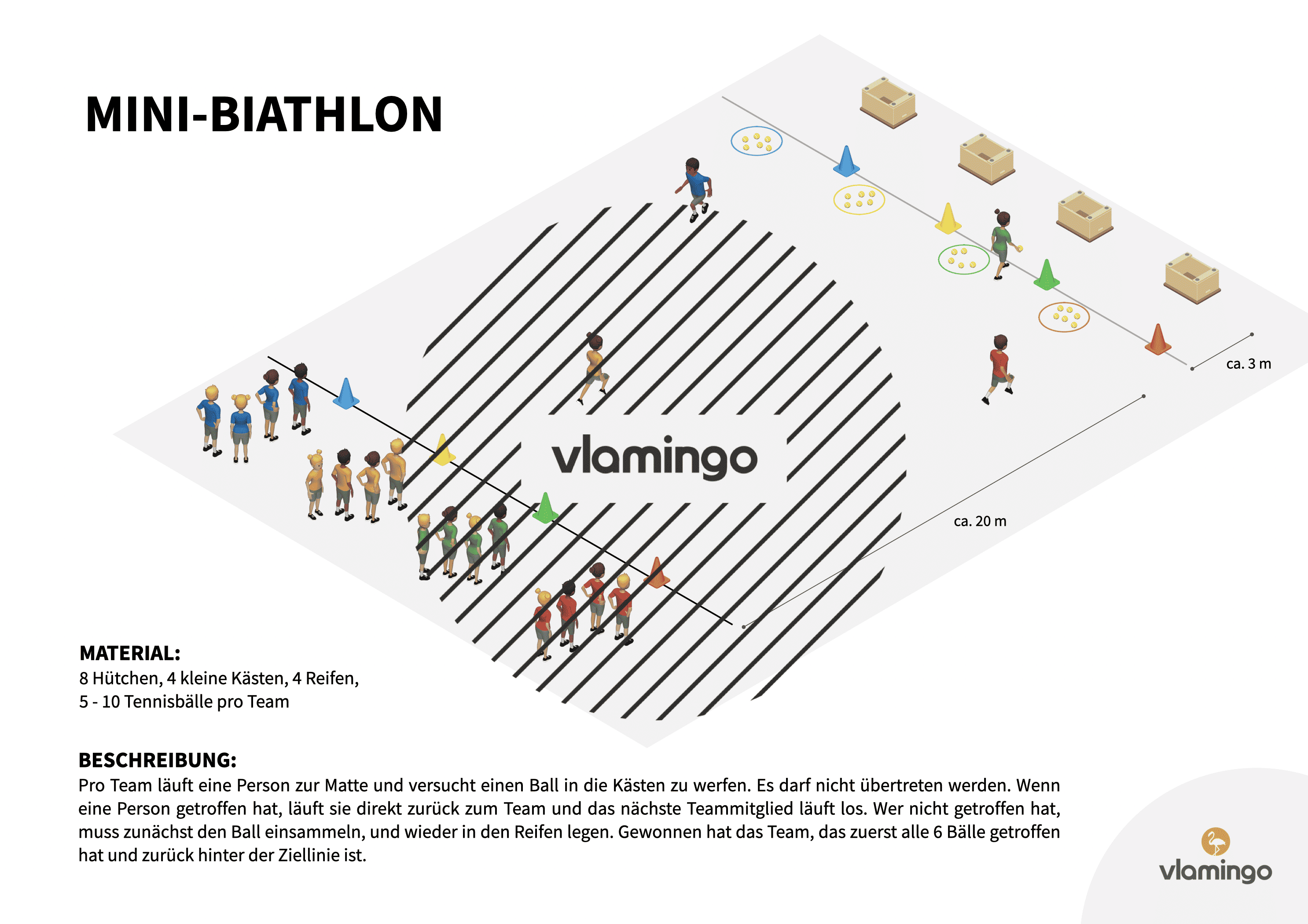 Mini-Biathlon - Winter-Challenge