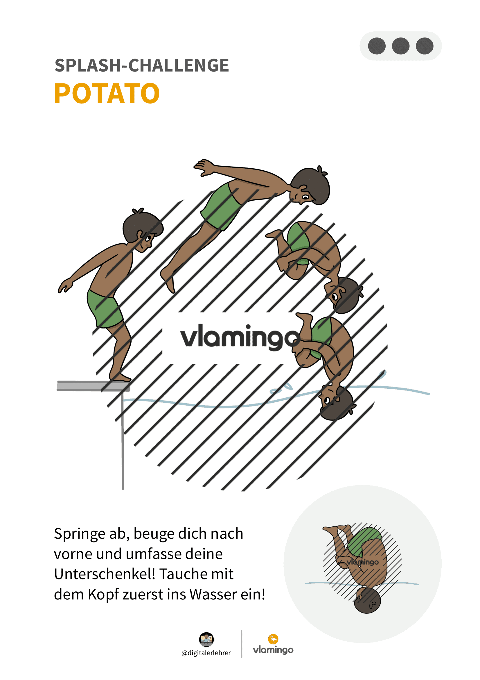 Arschbomben-Challenge - Sprung 13 (Schwimmunterricht)