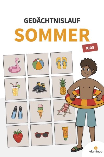 Gedächtnislauf für Kids - Sommer