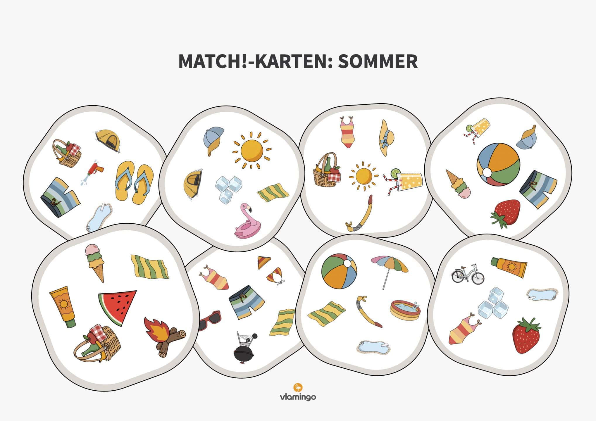 Match - Sommer-Edition - Spielkarten Match - Sommer-Edition - Spielkarten