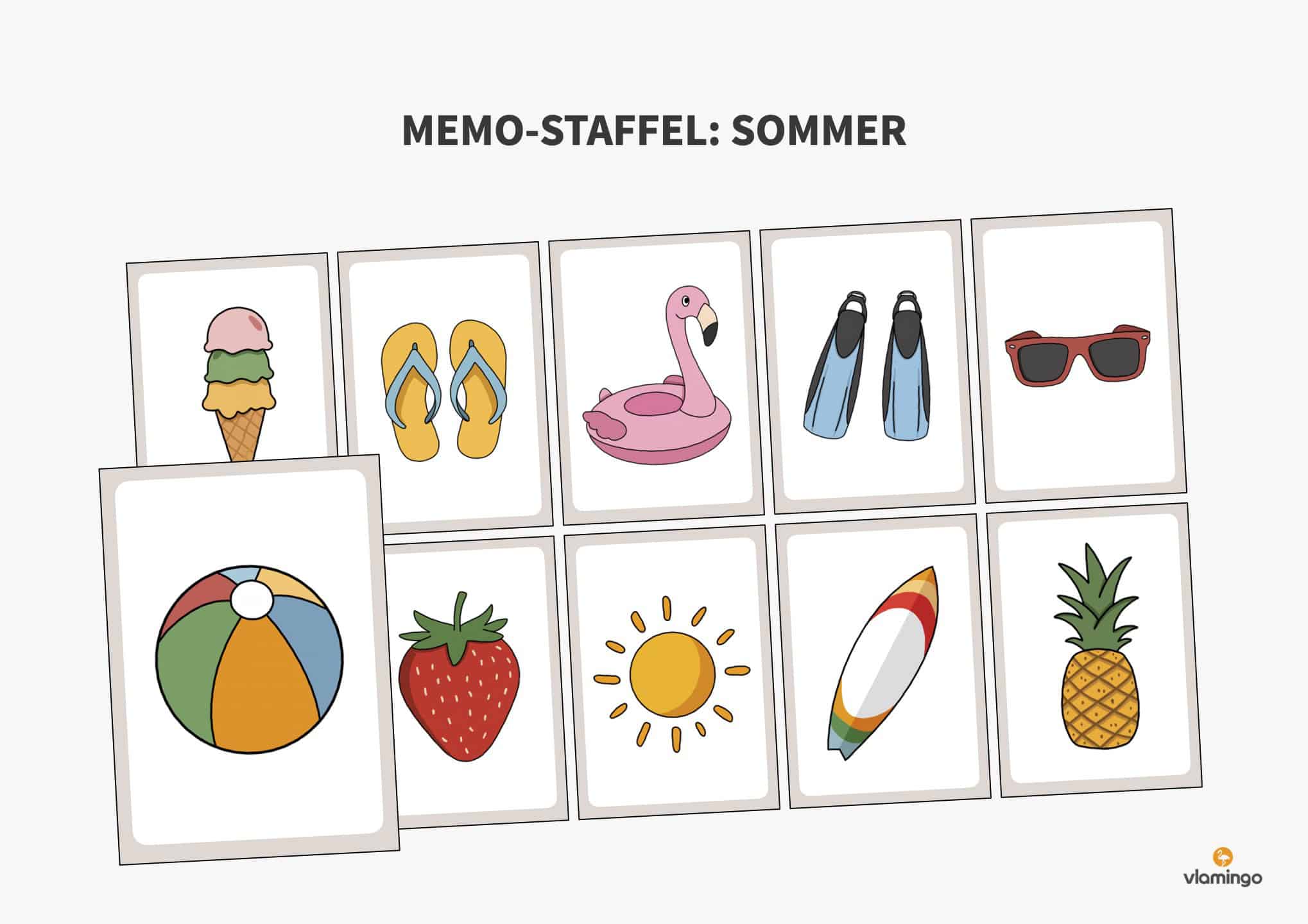 Memo-Staffel - Sommer-Edition Memo-Staffel - Sommer-Edition