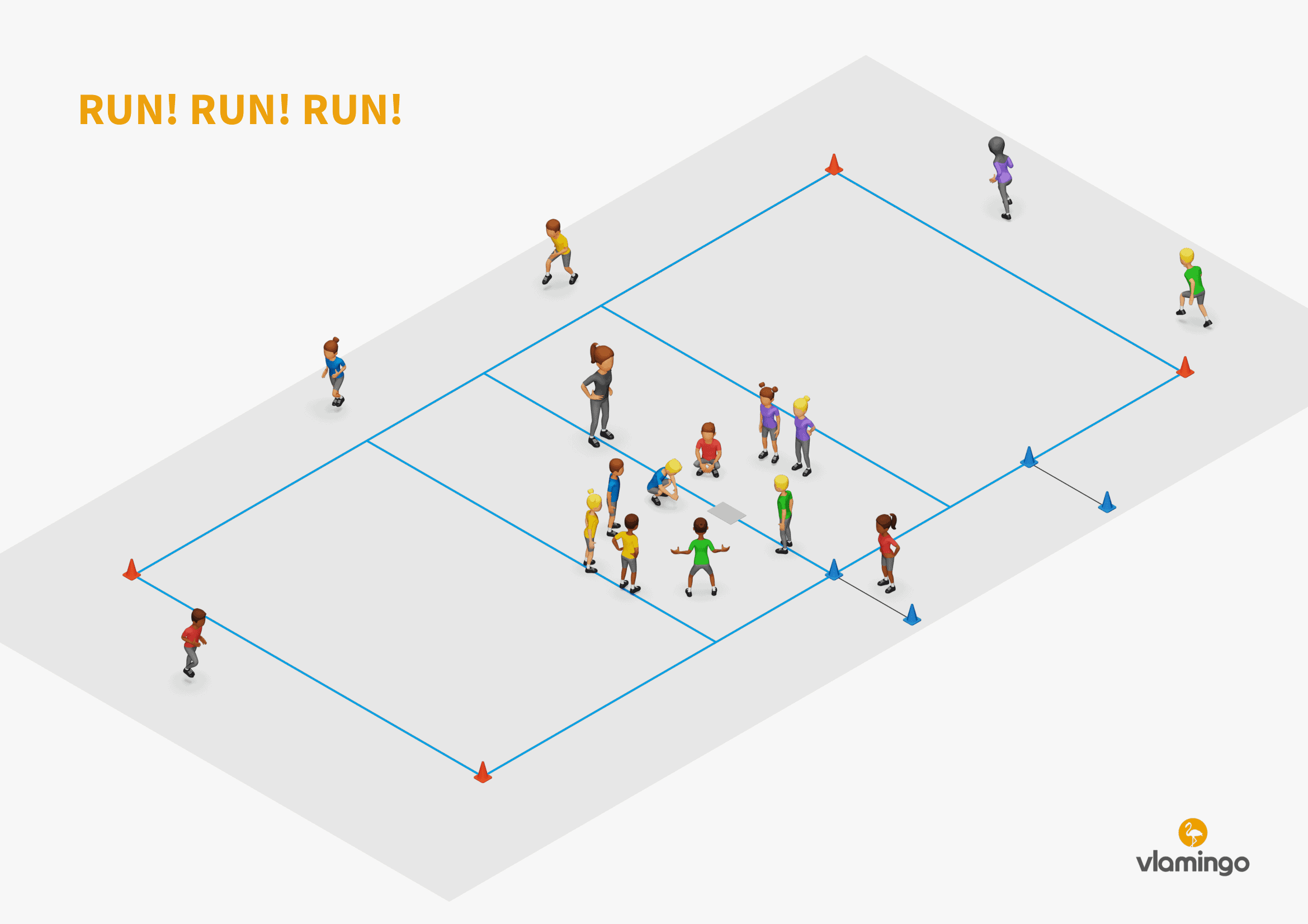 Run, Run, Run - Ausdauerspiel