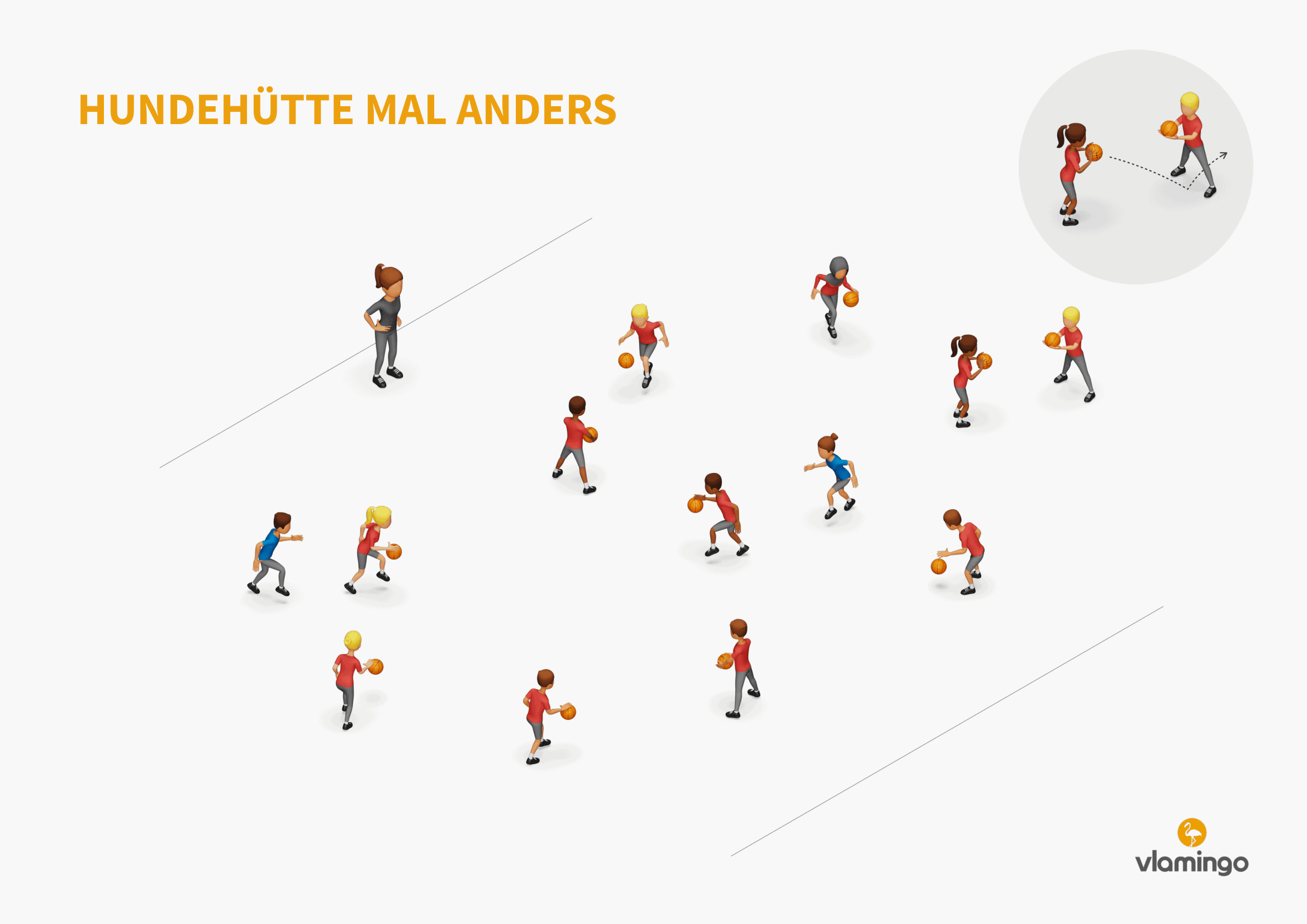 Hundehütte mal anders - Basketball