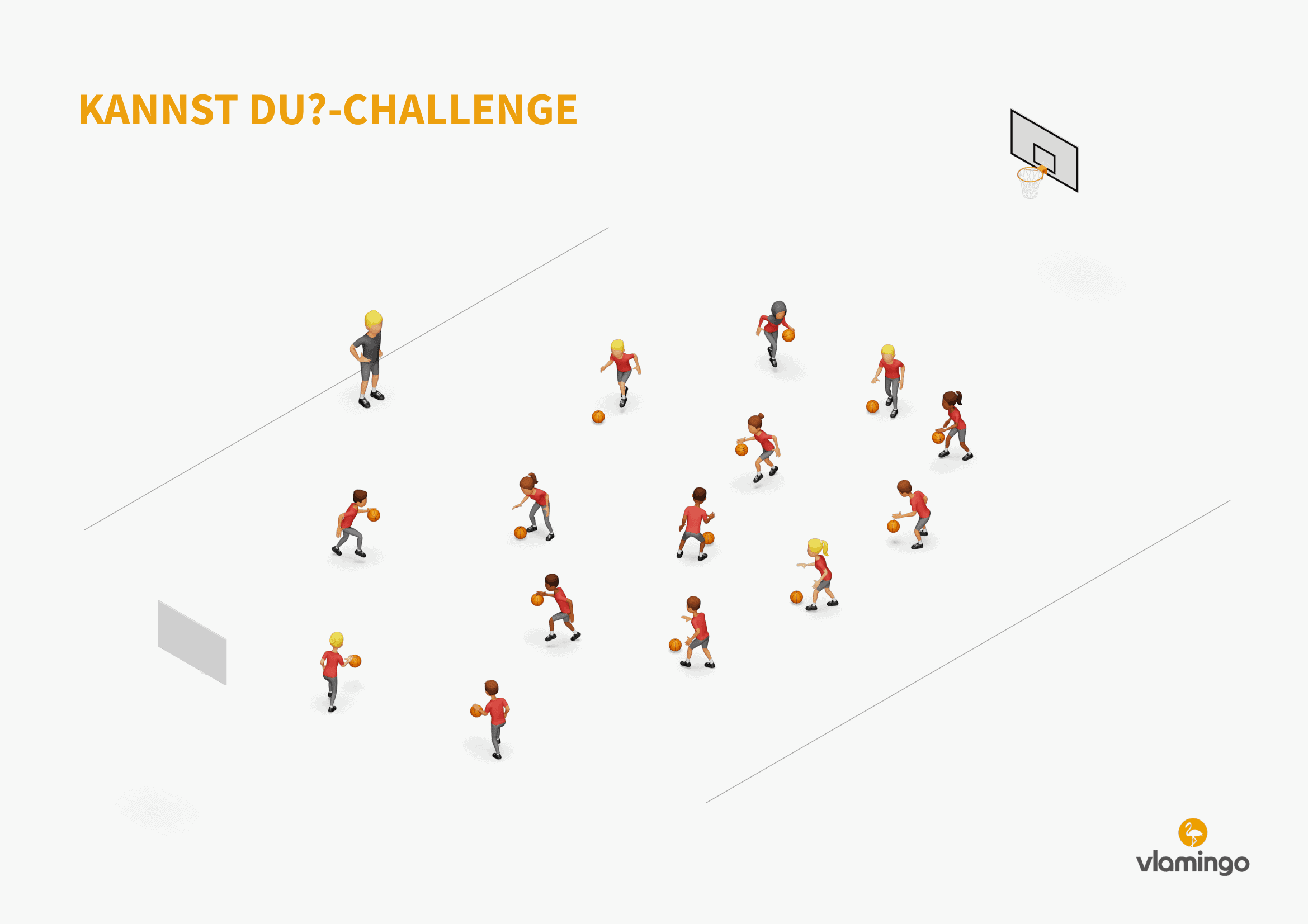 Kannst du-Challenge - Basketball