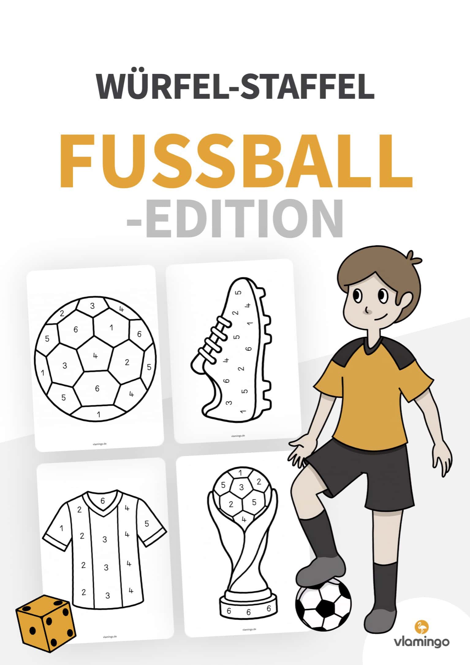 Würfel-Staffel - Fußball-Edition