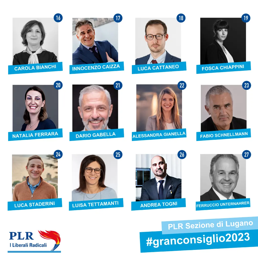 PLR 10.10 candidati GC lista 1