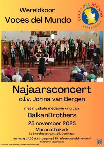 Najaarsconcert Maranathakerk 2023