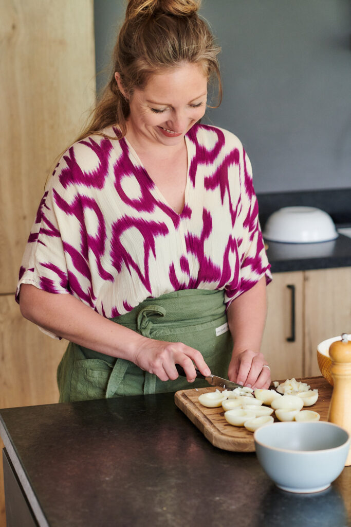 snelle simpele eiersalade