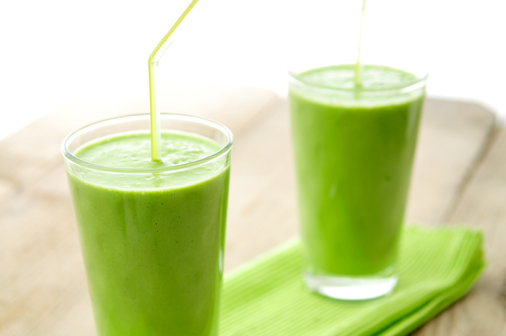 Groene-smoothie-avocado-spinazie-banaan