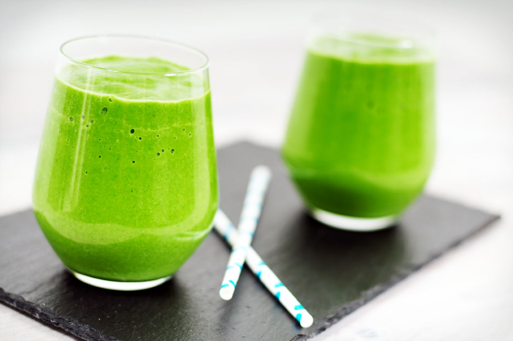 Groene smoothie zonder zuivel