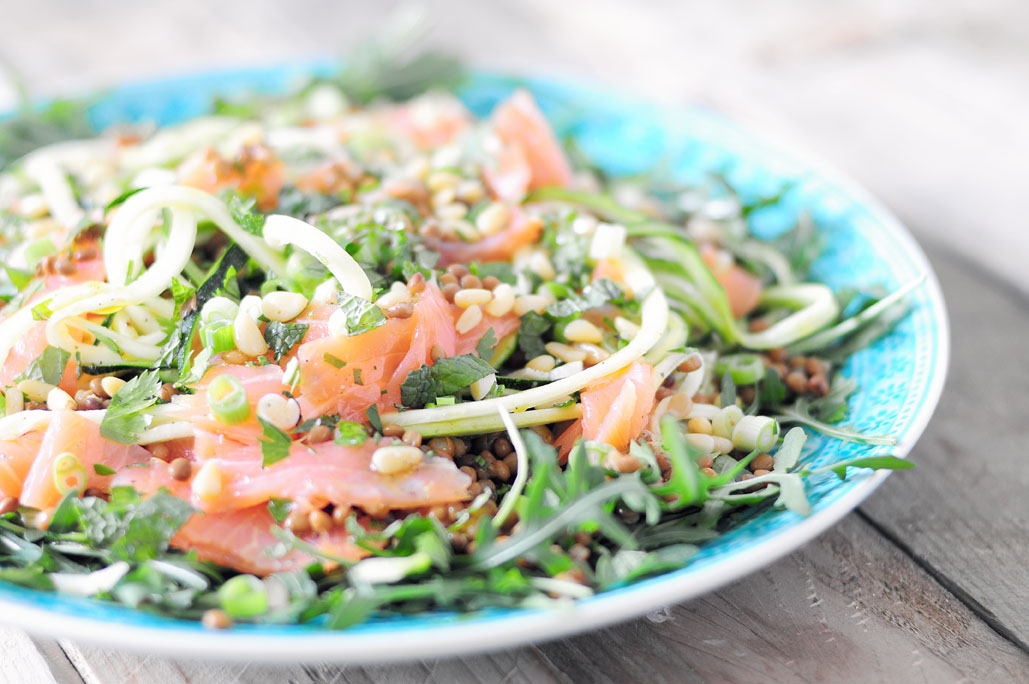 zalmsalade met linzen 02