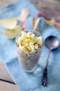 Overnight oats van amandelmelk