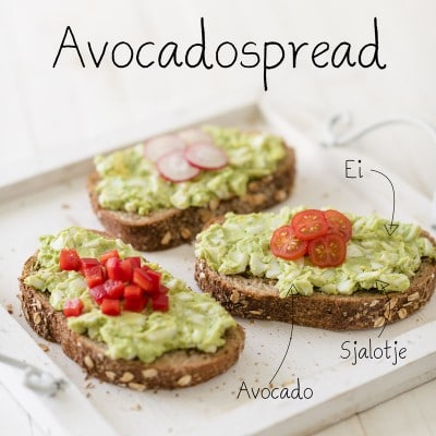 Ei avocado spread