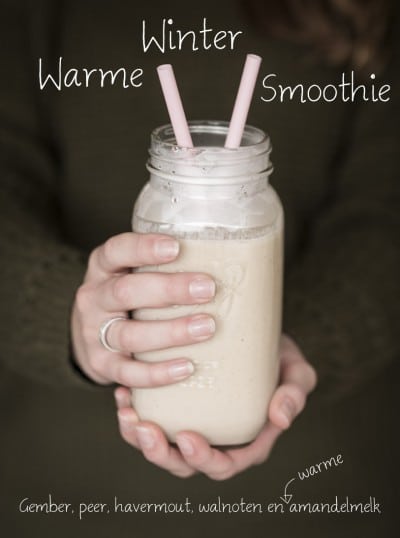 Warme winter smoothie