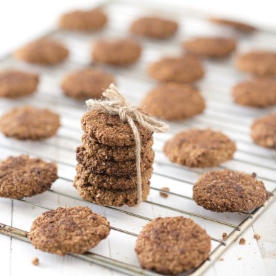 Winter walnoot koekjes met havermout