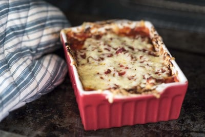 Lasagne van courgette