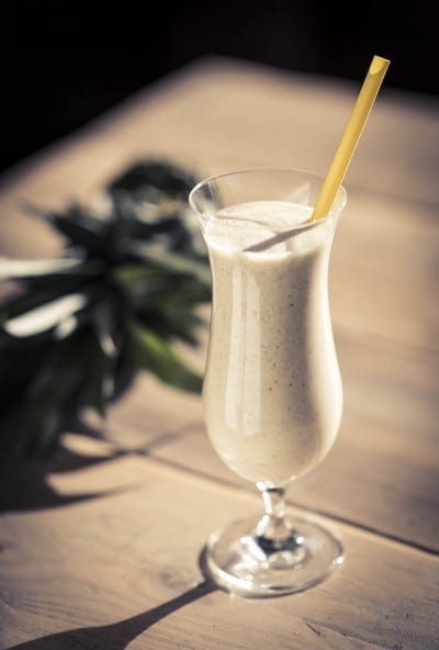 Pina colada ontbijtsmoothie