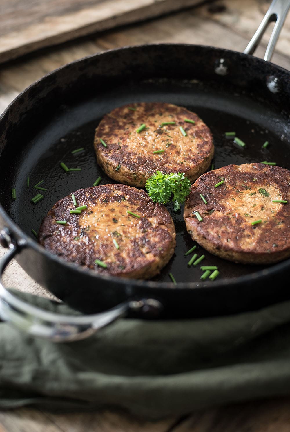 Pittige tonijnburgers