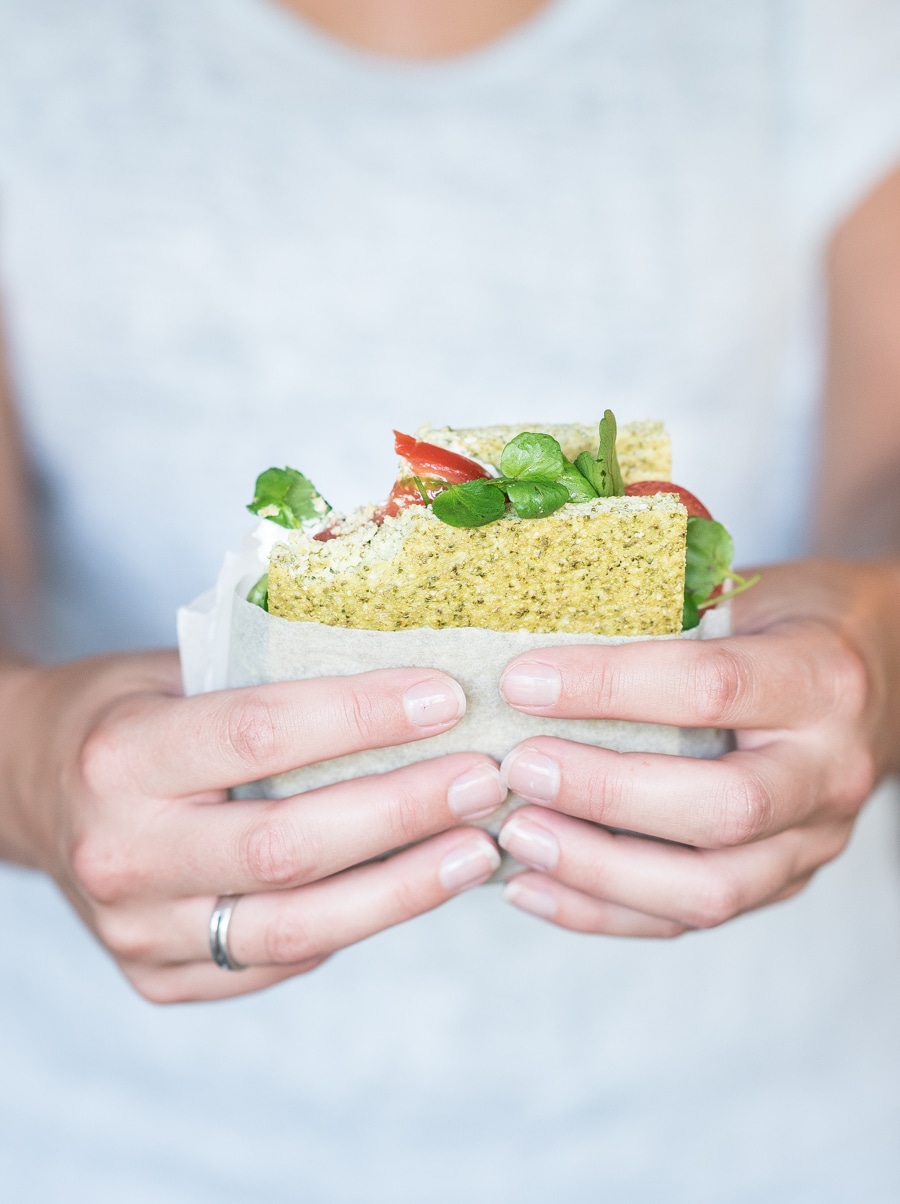 Broccoli brood sandwich