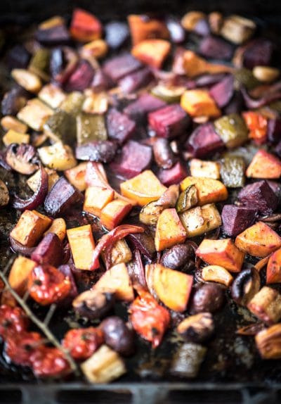 Roasted veggies